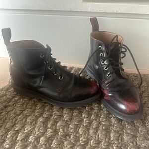 Edgy Rustic Unique Dr Martens Shoes TAKE30%